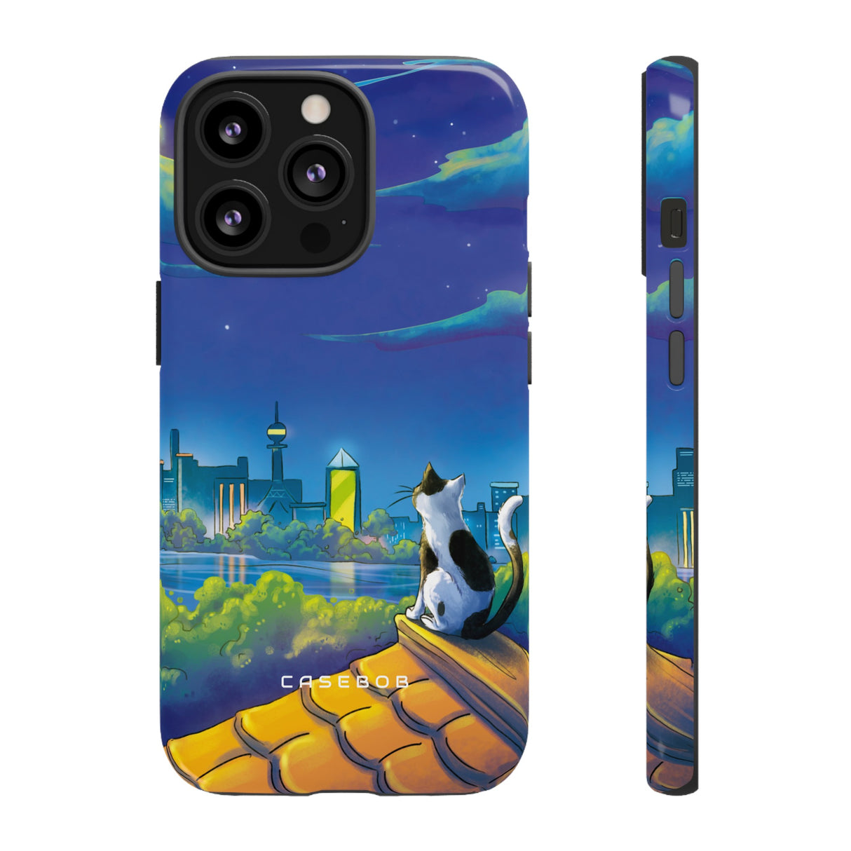 Cat Tin Roof - Protective Phone Case