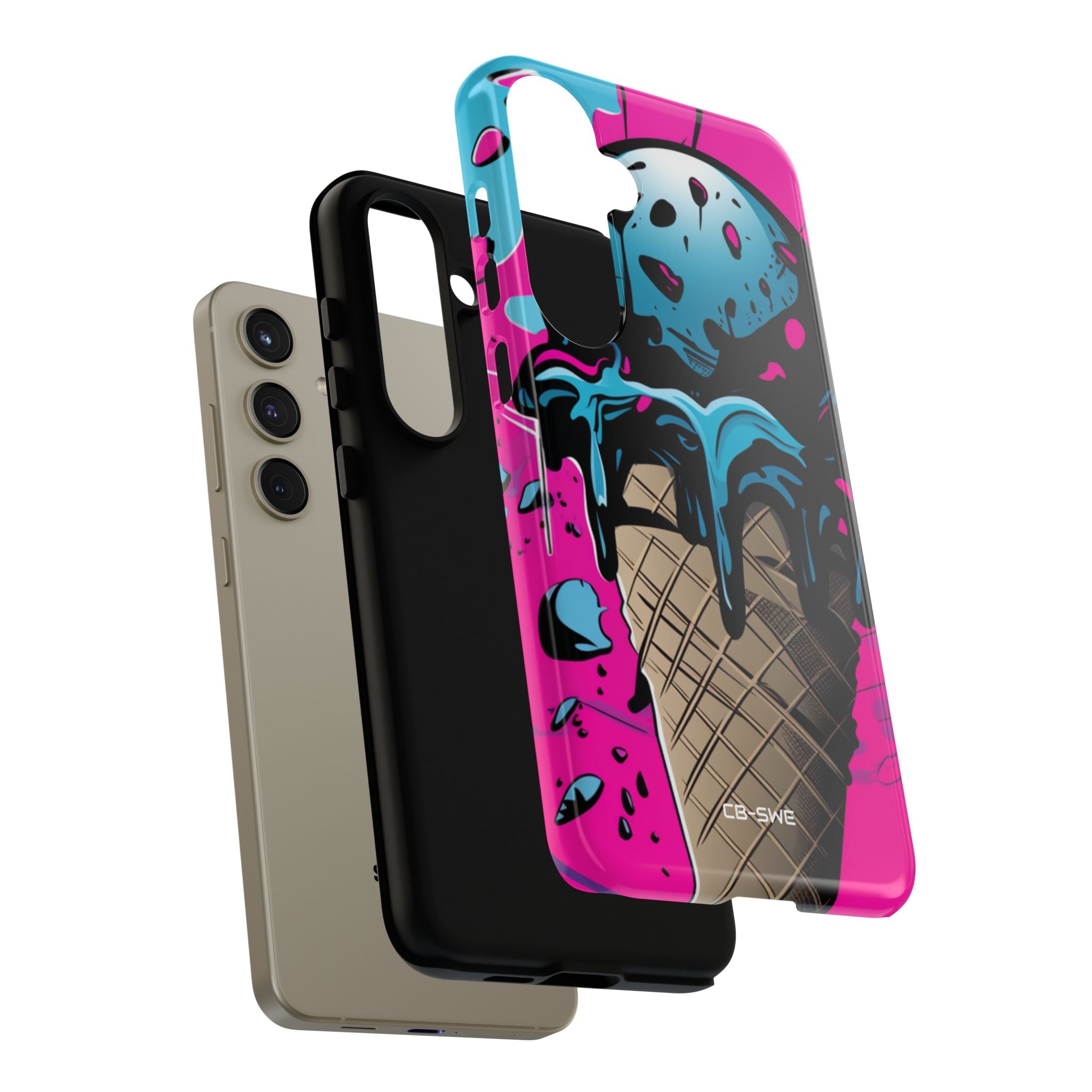 Vibrant Ice Cream Splash - Samsung Case