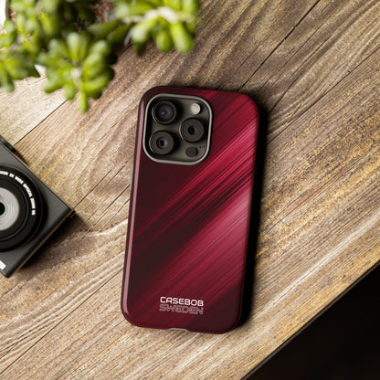 Crimson Drift Motion iPhone 15 - Tough