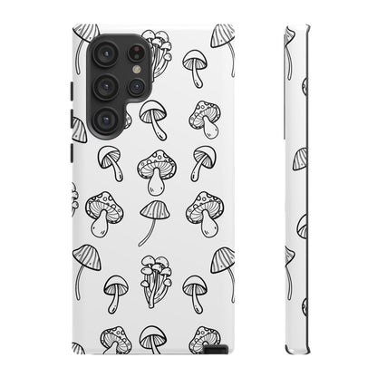 Mushroom Line Play - Samsung Case