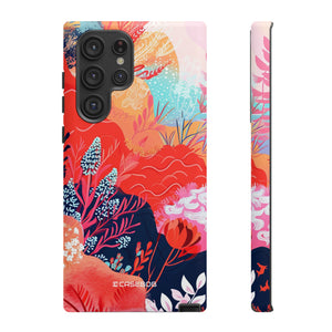 Living Coral Design | Handyhülle für Samsung (Schutzhülle)