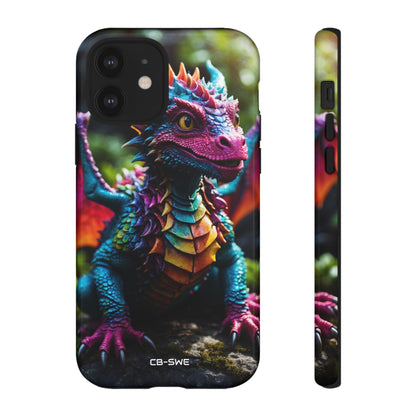 Friendly Dragon Smiles - iPhone Case