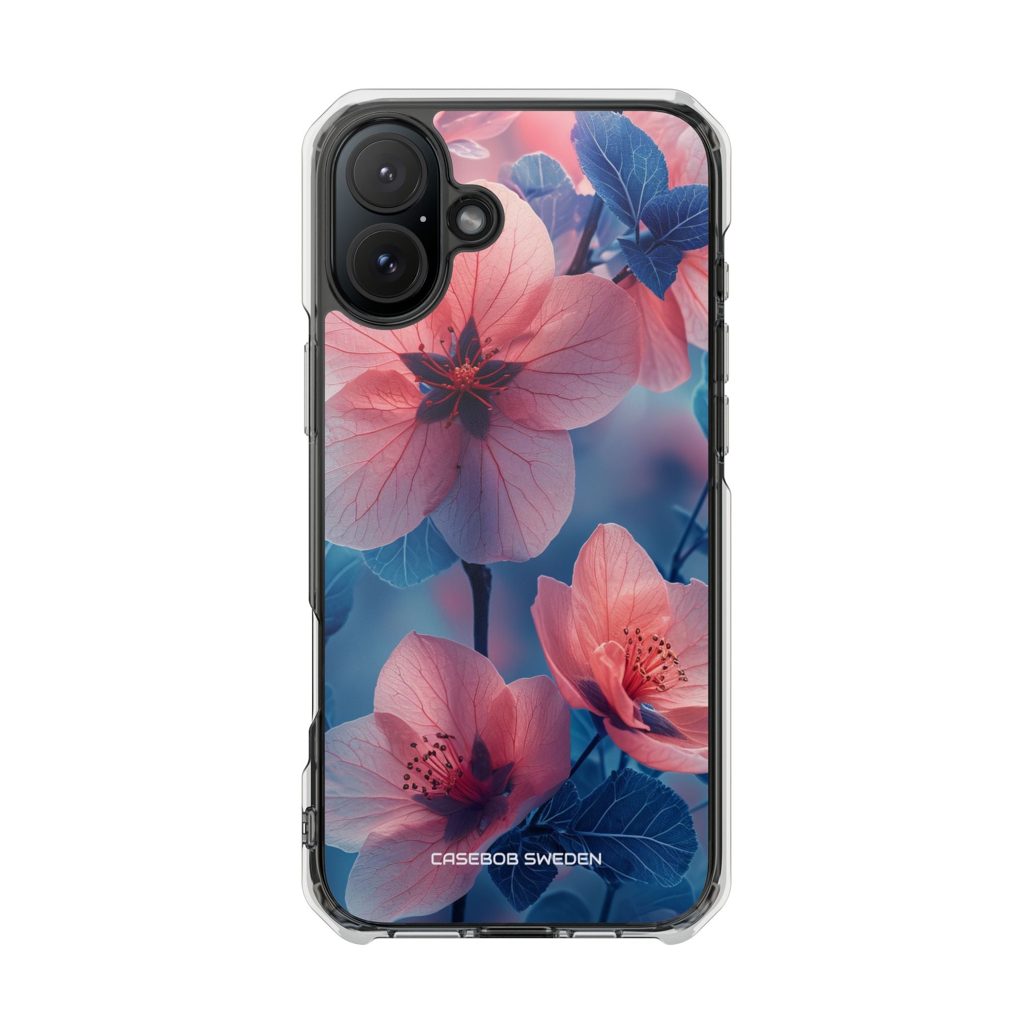 Blossom Serenity - Clear Impact iPhone 16 Phone Case