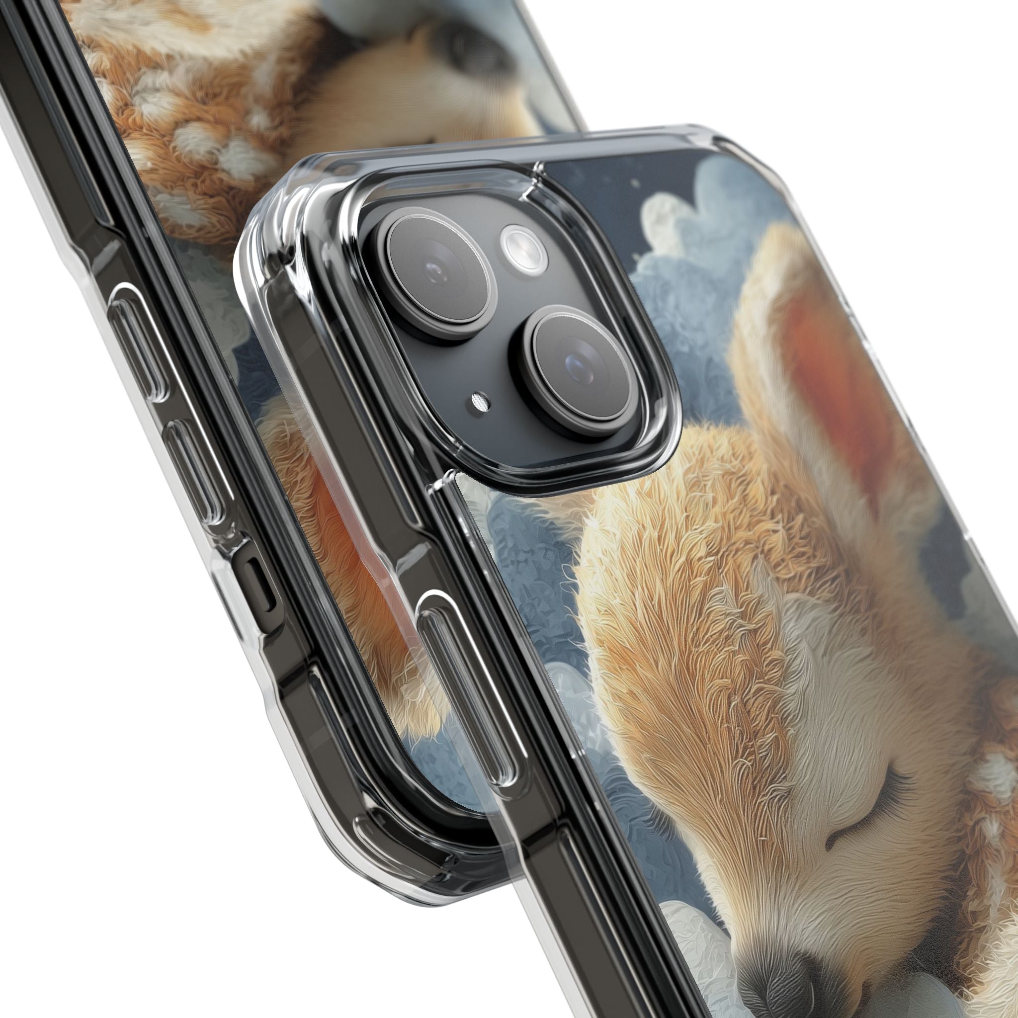 Dreaming Fawn Sleeps iPhone Case - Impact