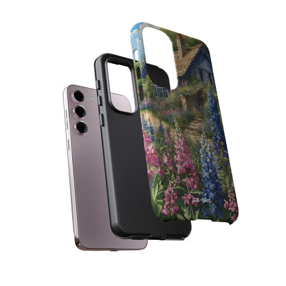 Cottage Surrounded Blossoms - Samsung Case