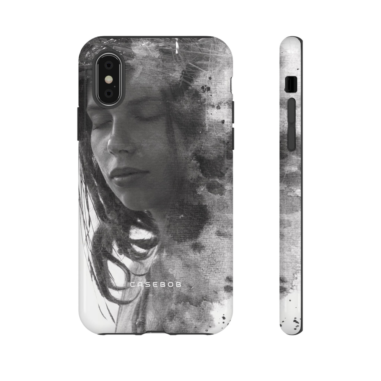 Portrait Lady Phone Case - Protective - Protective Phone Case