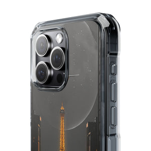 Futurist Paris - Phone Case for iPhone (Clear Impact - Magnetic)