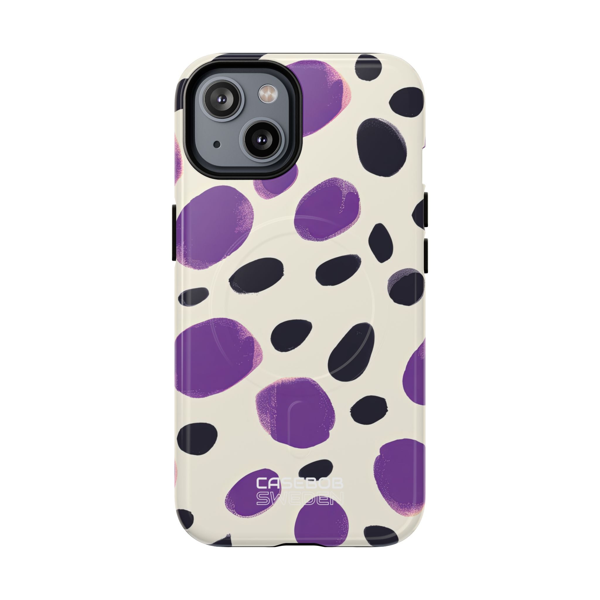Purple Pebble Dance iPhone 14 - Tough+
