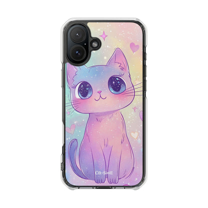 Sparkling Cat Smiles iPhone Case - Impact