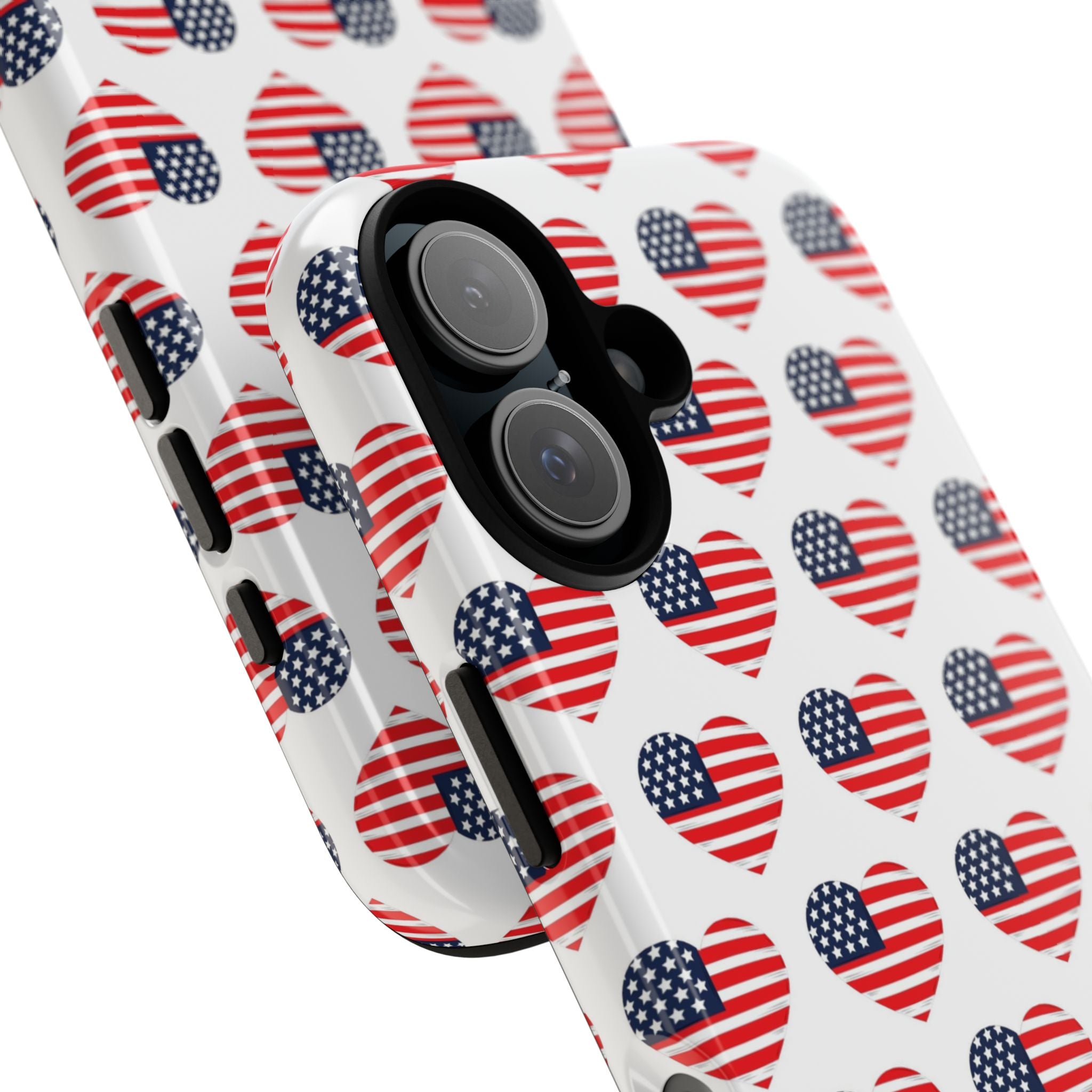 Hearts Embrace Freedom - iPhone Case