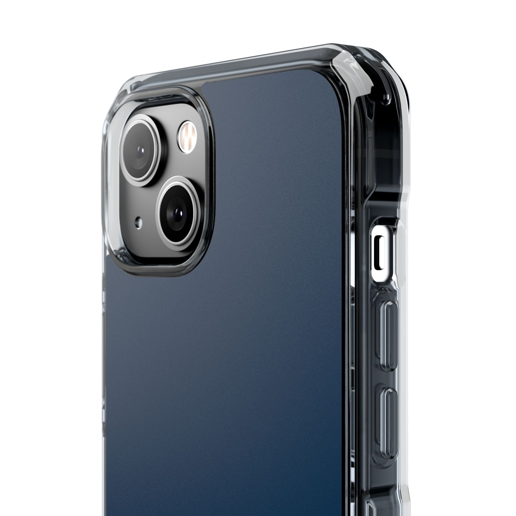 Prussian Blue - Clear Impact Case for iPhone