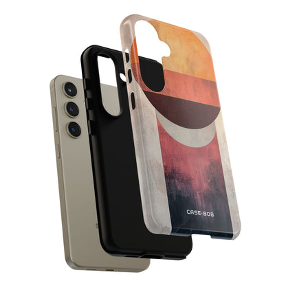 Sunset Orb Samsung S24 Case - Tough