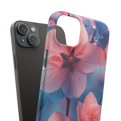 Ethereal Floral Harmony iPhone 15 - Slim Phone Case