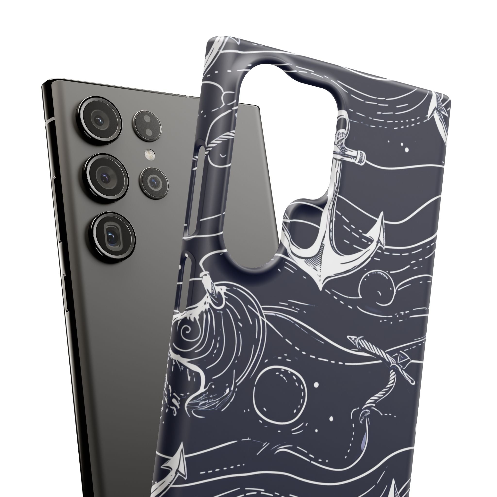 Gradient Anchorflow Waves Samsung S23 - Slim Phone Case