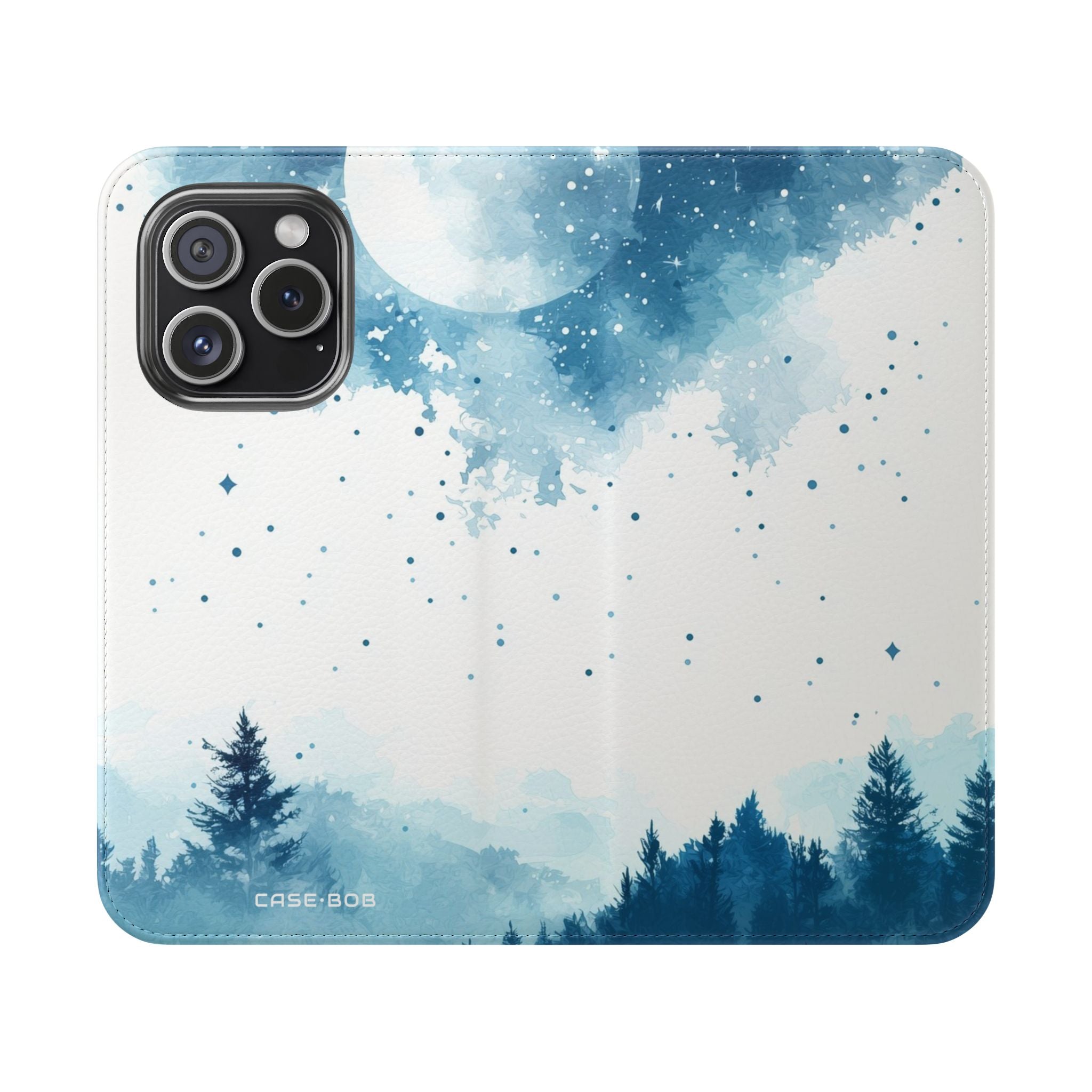 Moonlit Pines - iPhone 15 Pro Case - Wallet