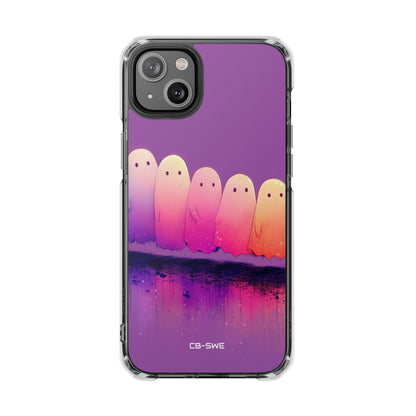 Ghosts Dance Playfully iPhone Case - Impact