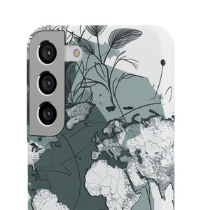 Botanical Cartography | Slim Phone Case for Samsung