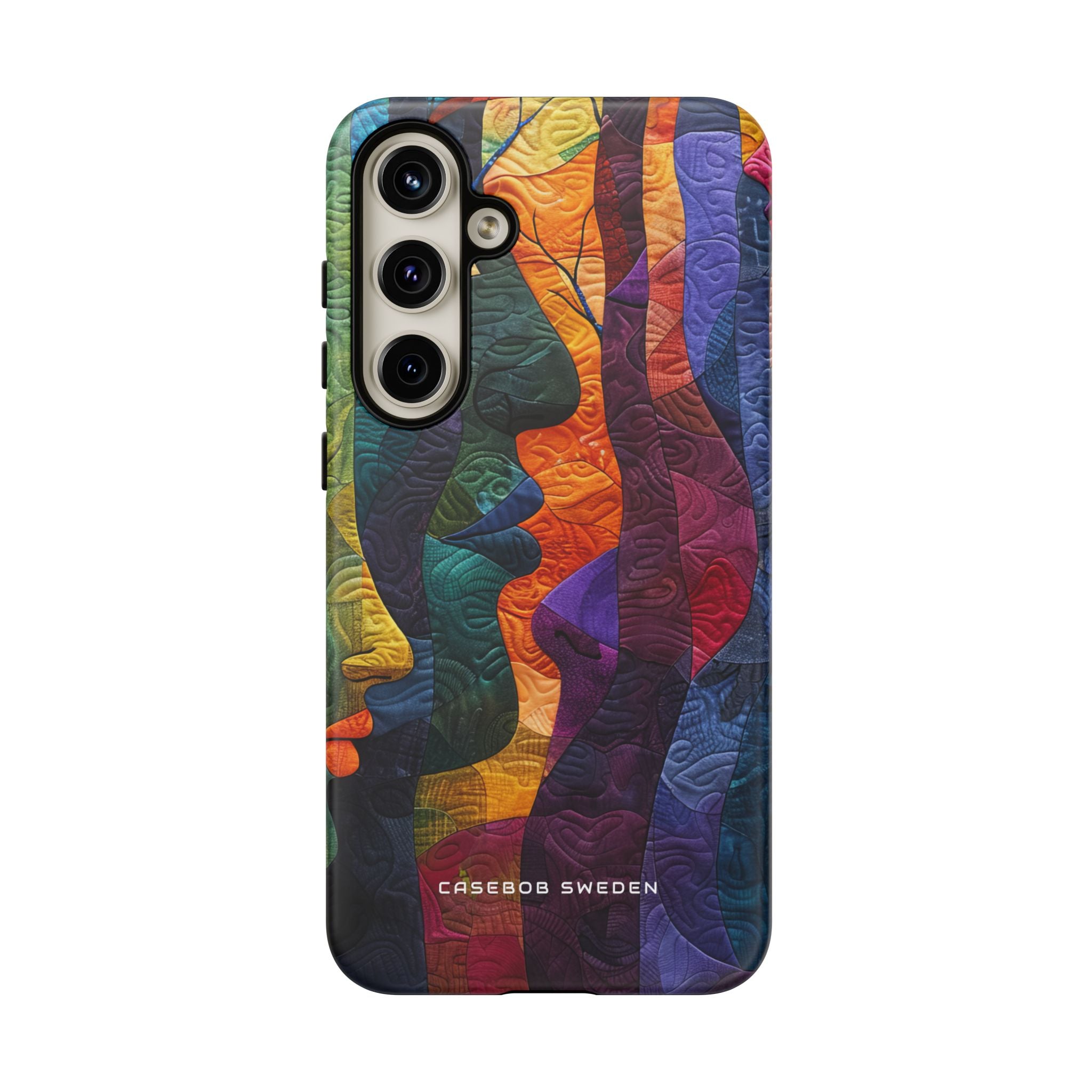 Harmonized Faces and Nature Fusion Samsung S24 - Tough Phone Case