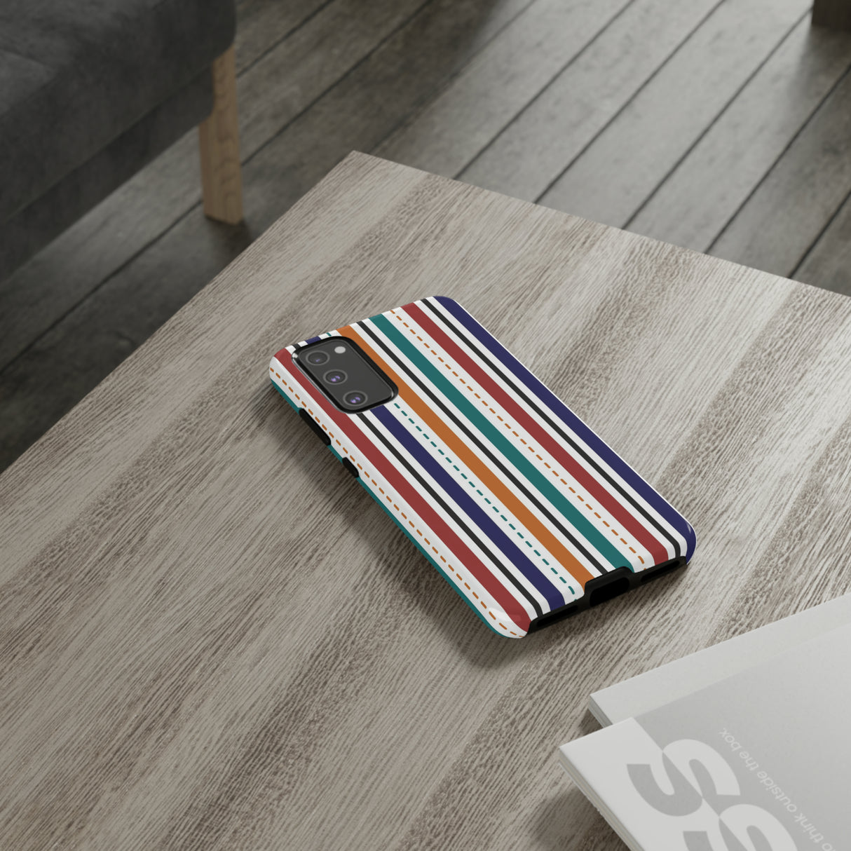 Modern Stripe Line - Protective Phone Case