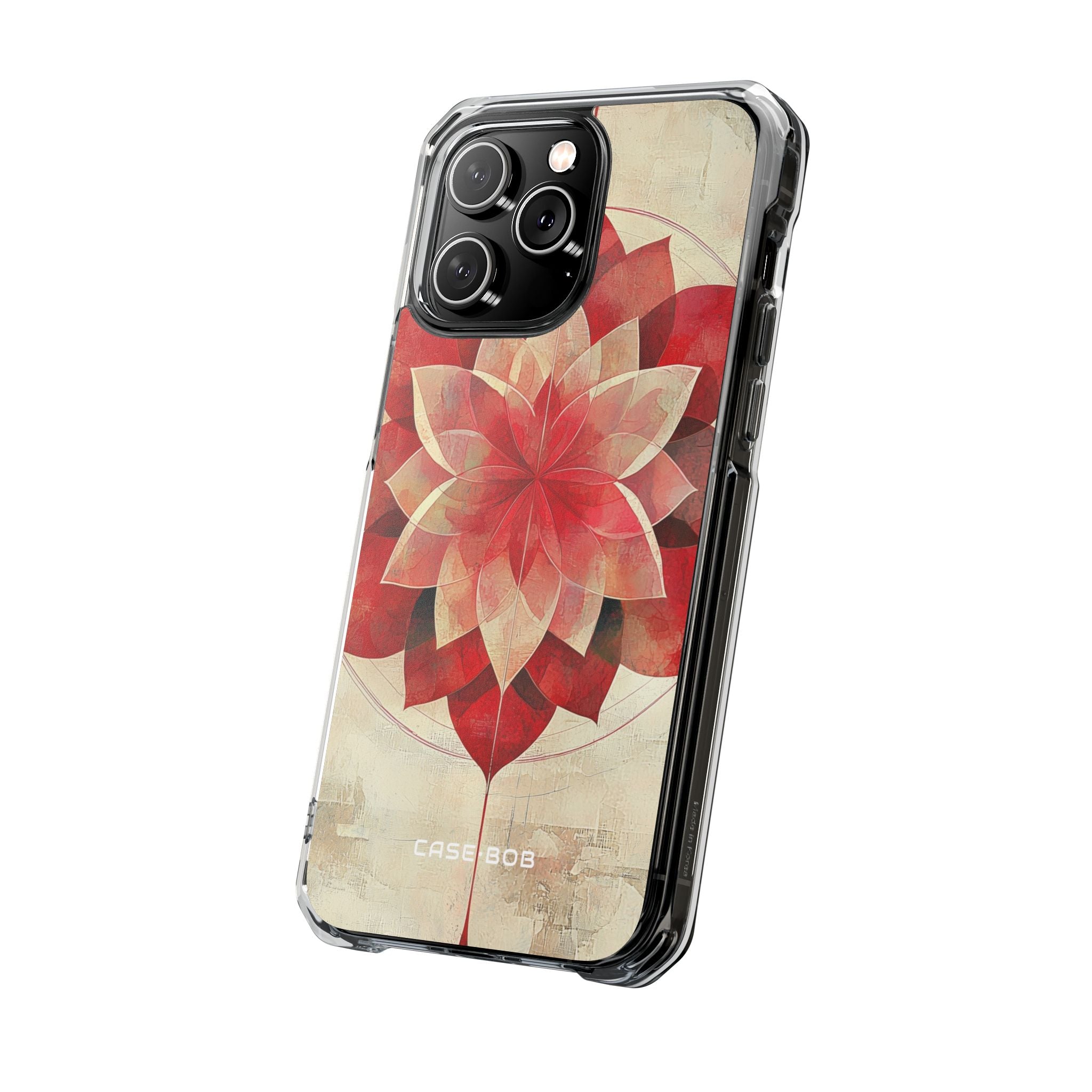 Crimson Bloom iPhone 14 Pro Max Case - Impact
