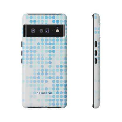 Blue Pixels - Protective Phone Case