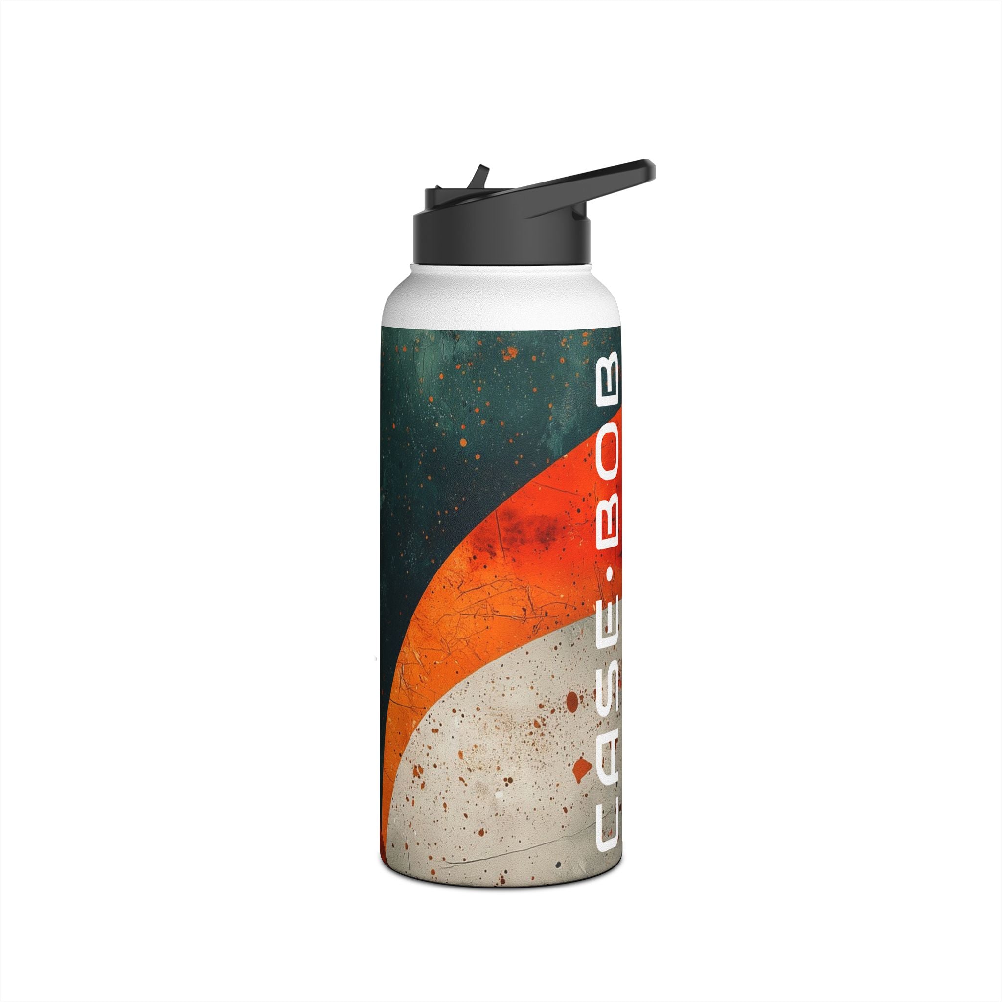 Sweeping Ember Bands - Stainless Steel Water Bottle