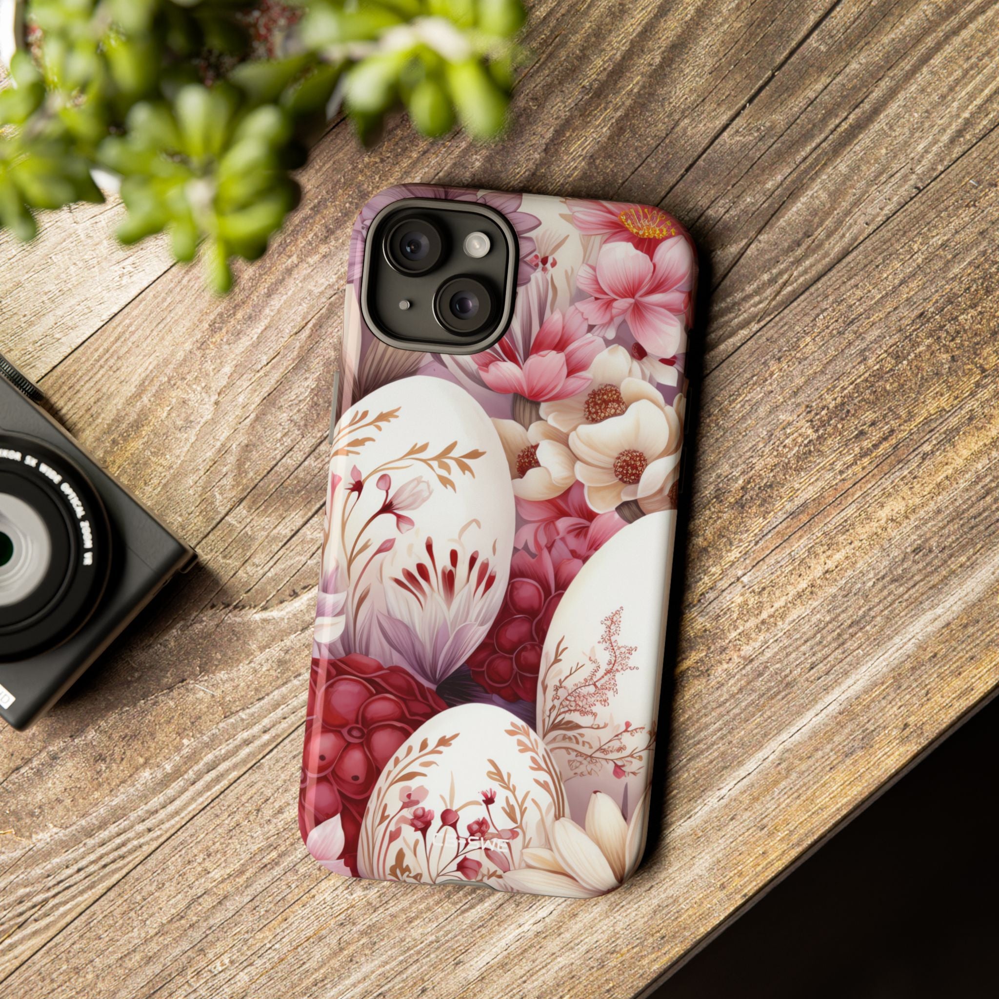 Floral Eggs Bloom - iPhone Case