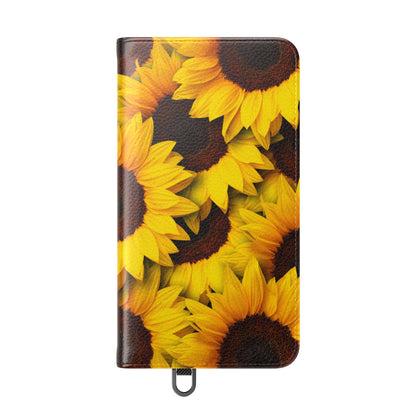 Sunflower Radiance - Samsung S24 Case - Wallet