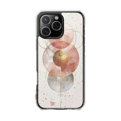 Circle Envelops Light iPhone Case - Impact