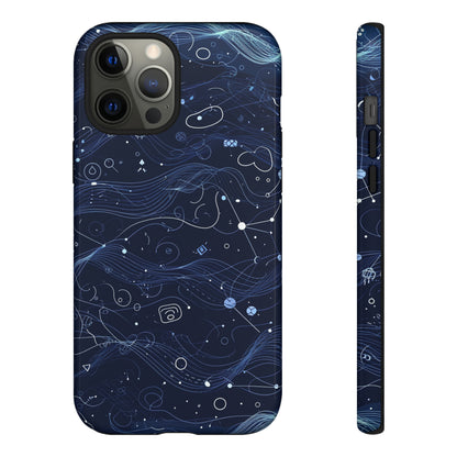 Network Fusion: Connectivity Gradient - Protective Phone Case