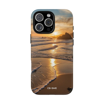 Waves Embrace Shore - iPhone Case