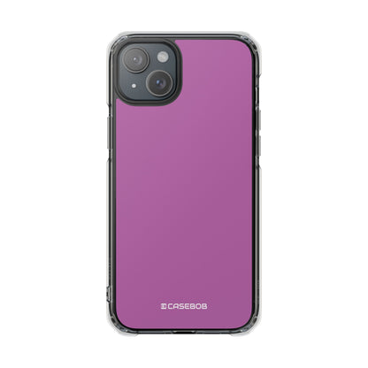 Radiant Orchid - Clear Impact Case for iPhone