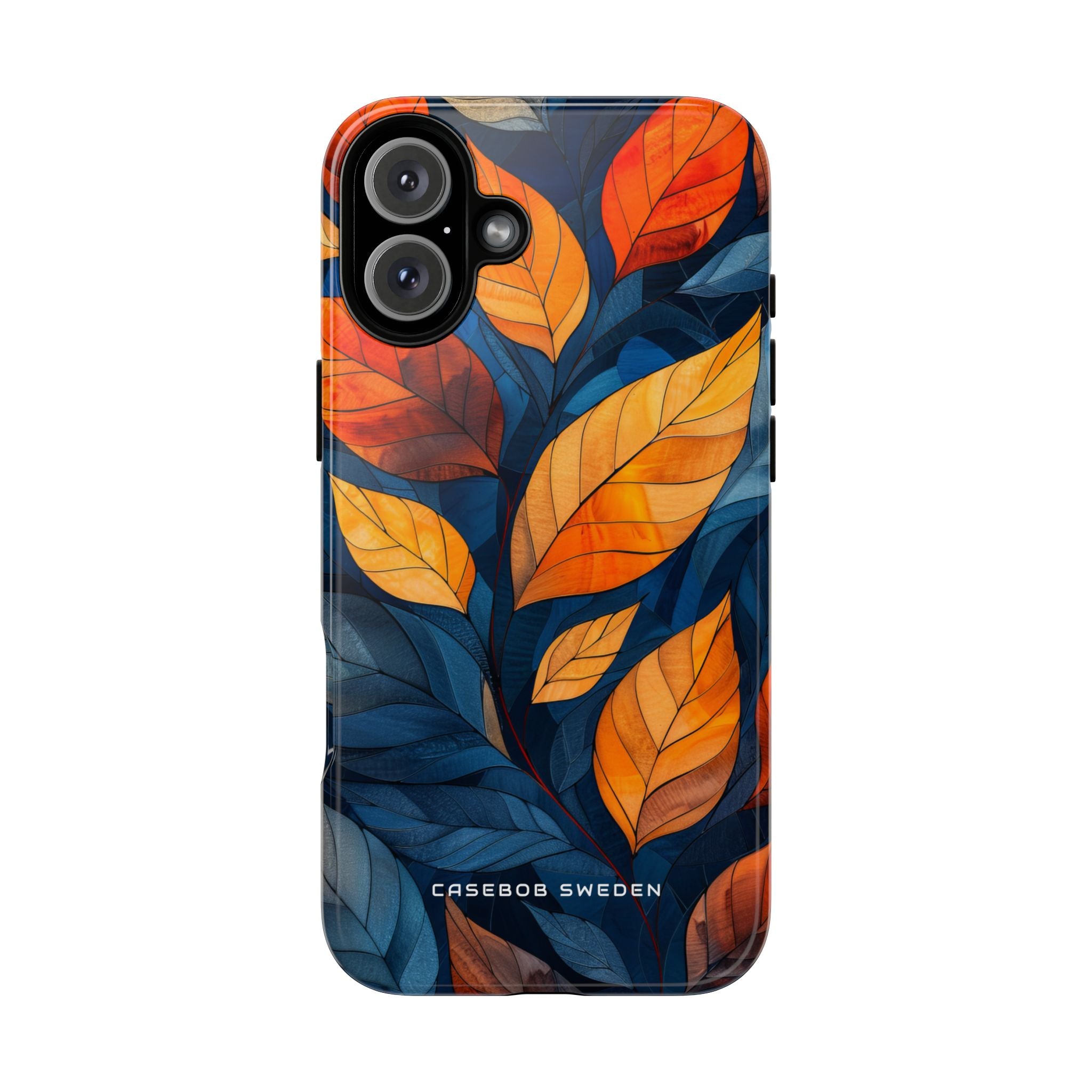 Stained Glass Blossoms iPhone 16 - Tough Phone Case