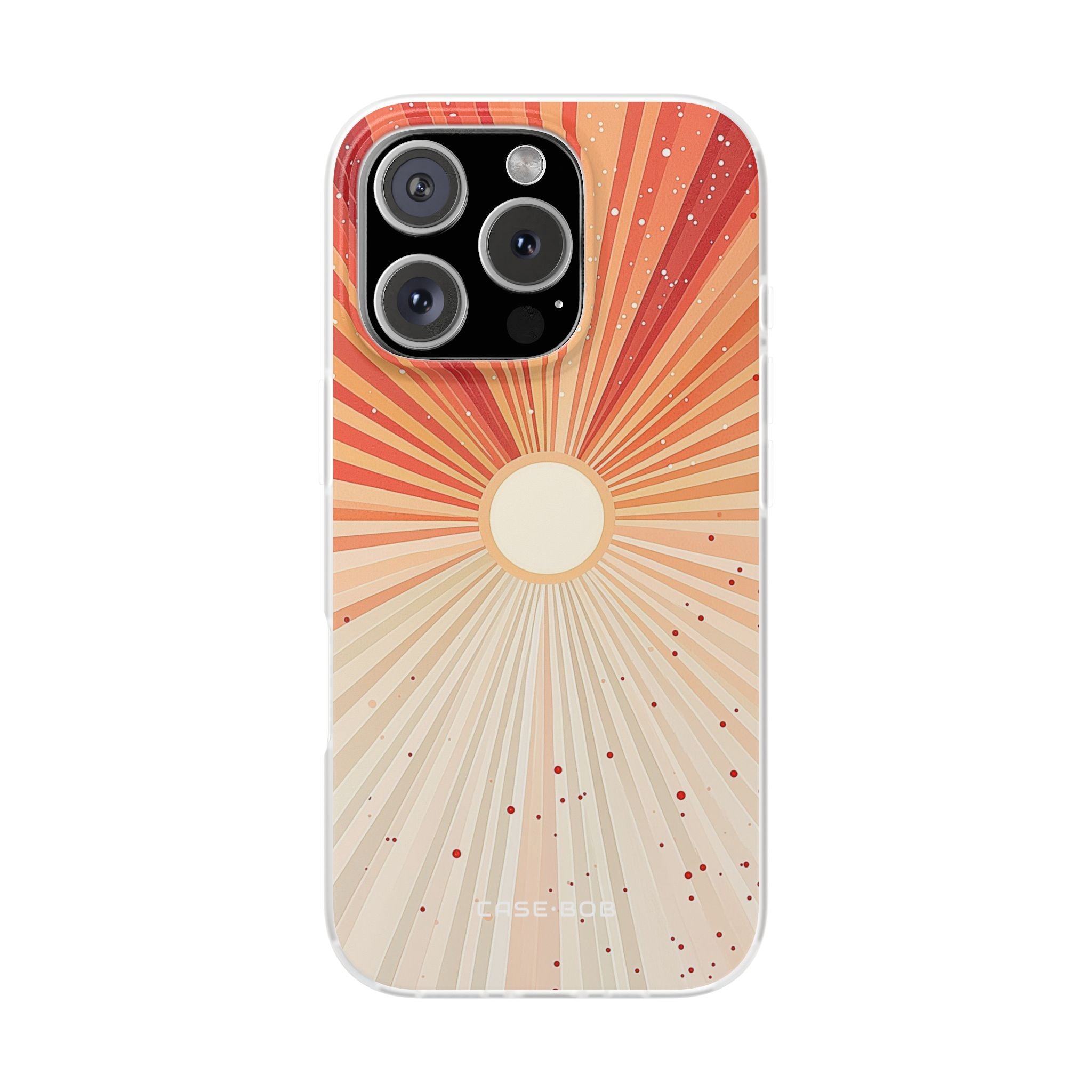 Solar Bloom iPhone 16 Pro Case - Soft