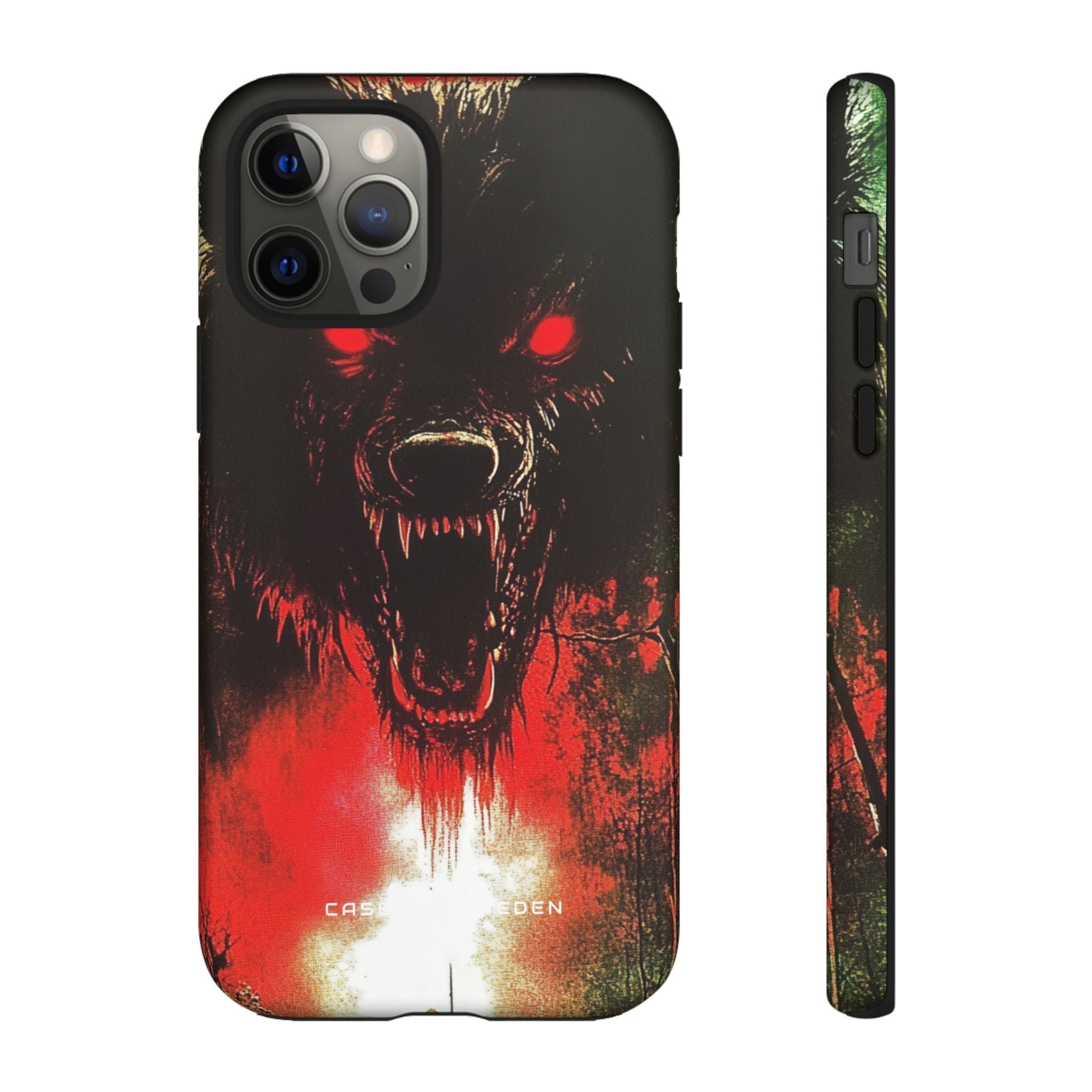 Bloodmoon Wolf's Lament iPhone 12 - Tough Phone Case