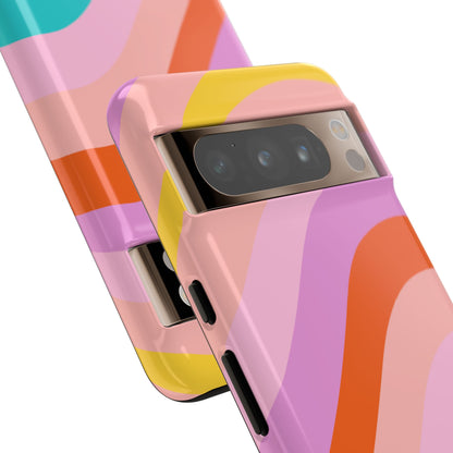 Fluid Color Waves - Google Pixel Case