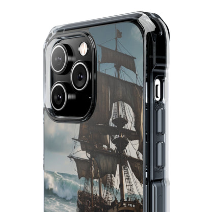 Ship Faces Waves iPhone Case - Impact