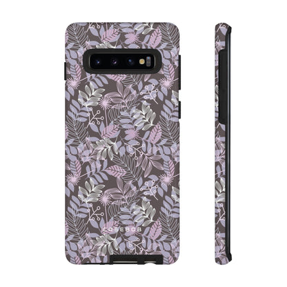 Dark Purple Leaf - Protective Phone Case