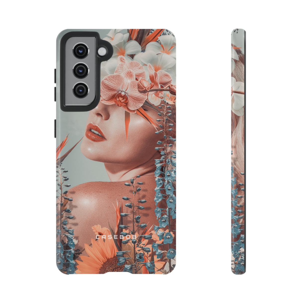 Contemporary Flowers - Protective Phone Case