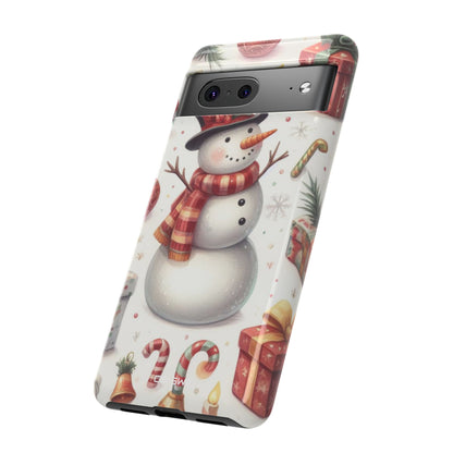 Snowman Wears Scarf - Google Pixel Case