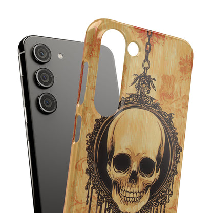 Gothic Skull Elegance Samsung S23 - Slim Phone Case