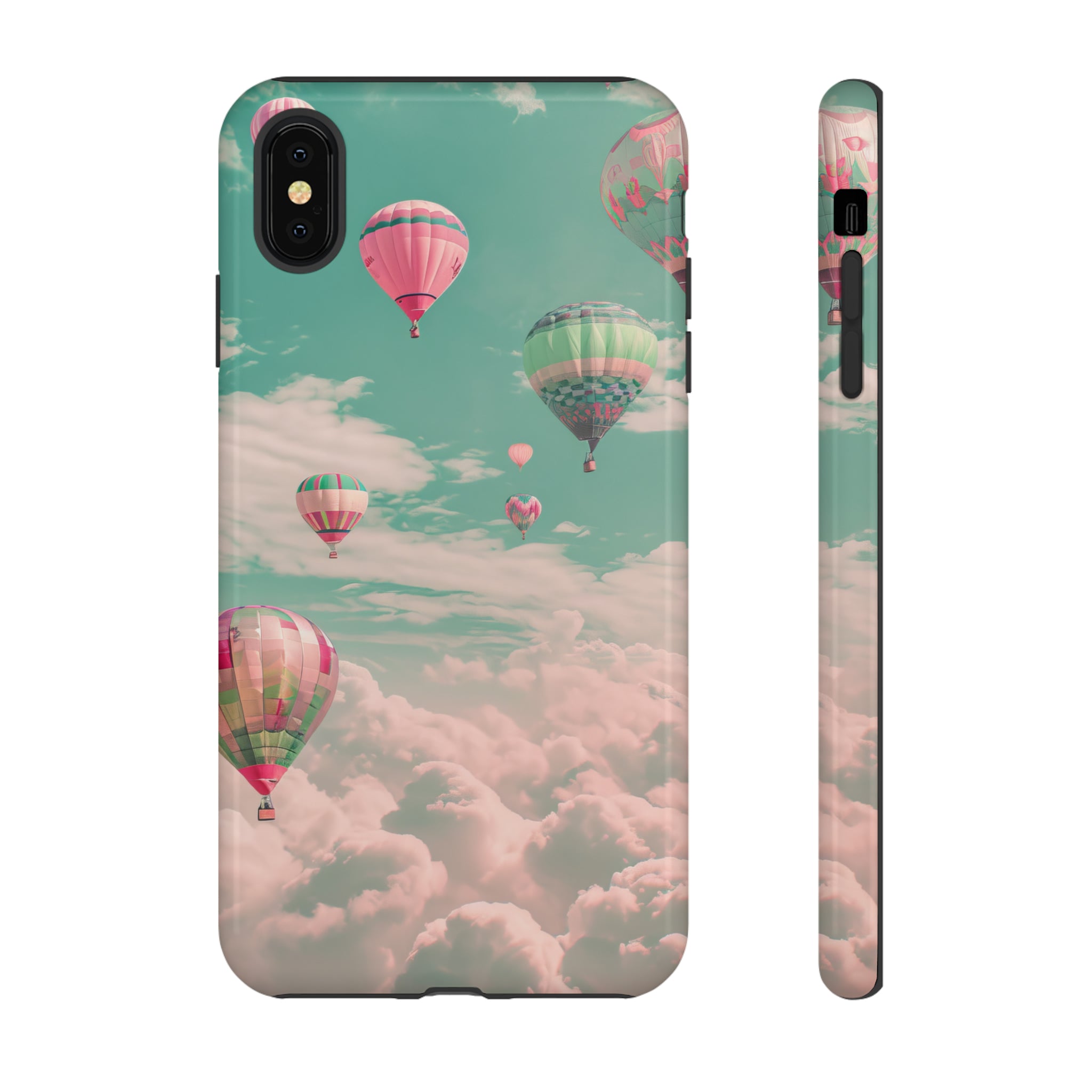 Skyward Balloons: Pastel Journey - Protective Phone Case