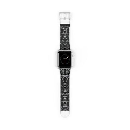 White Mandala Radiance - Watch Band