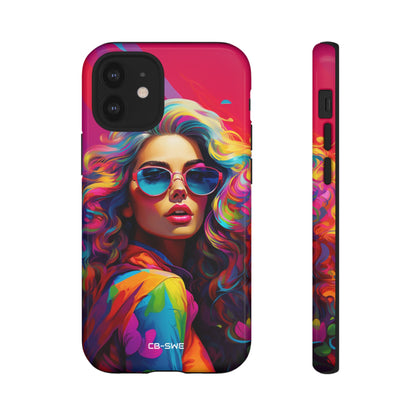 Surreal Color Fusion - iPhone Case