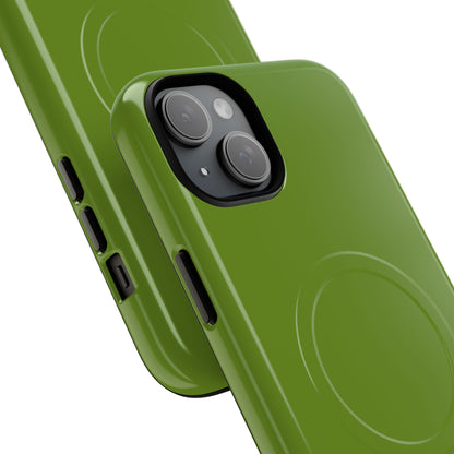 Olive Drab iPhone 15 | Tough+ Phone Case