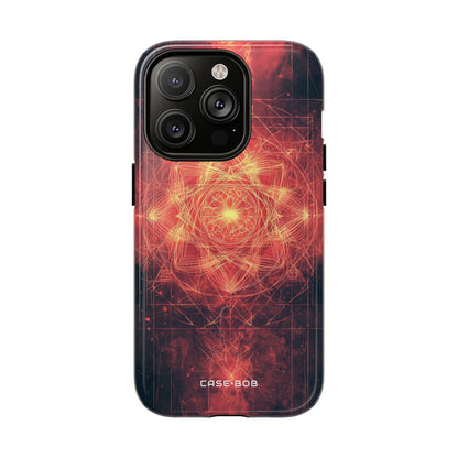 Radiant Mandala iPhone 14 Pro Case - Tough+