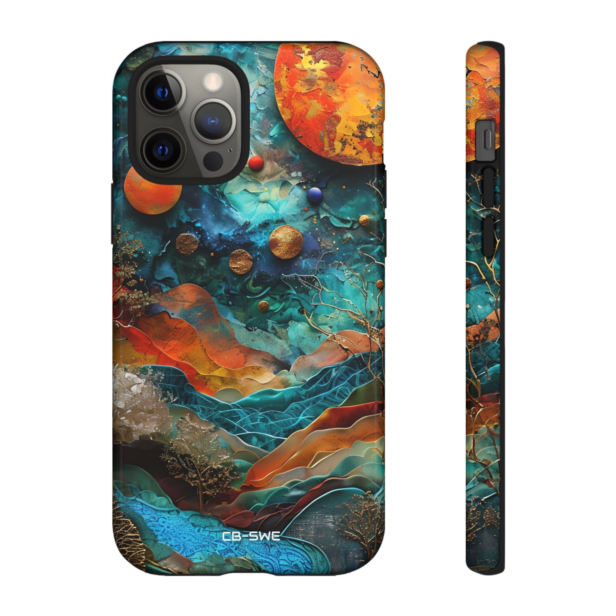 Celestial Wonders Unfold - iPhone Case
