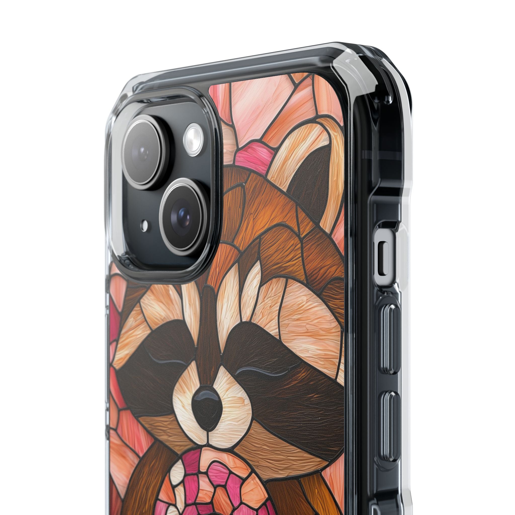 Raccoon Holds Donut iPhone Case - Impact