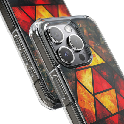 Triangles Illuminate Warmth iPhone Case - Impact