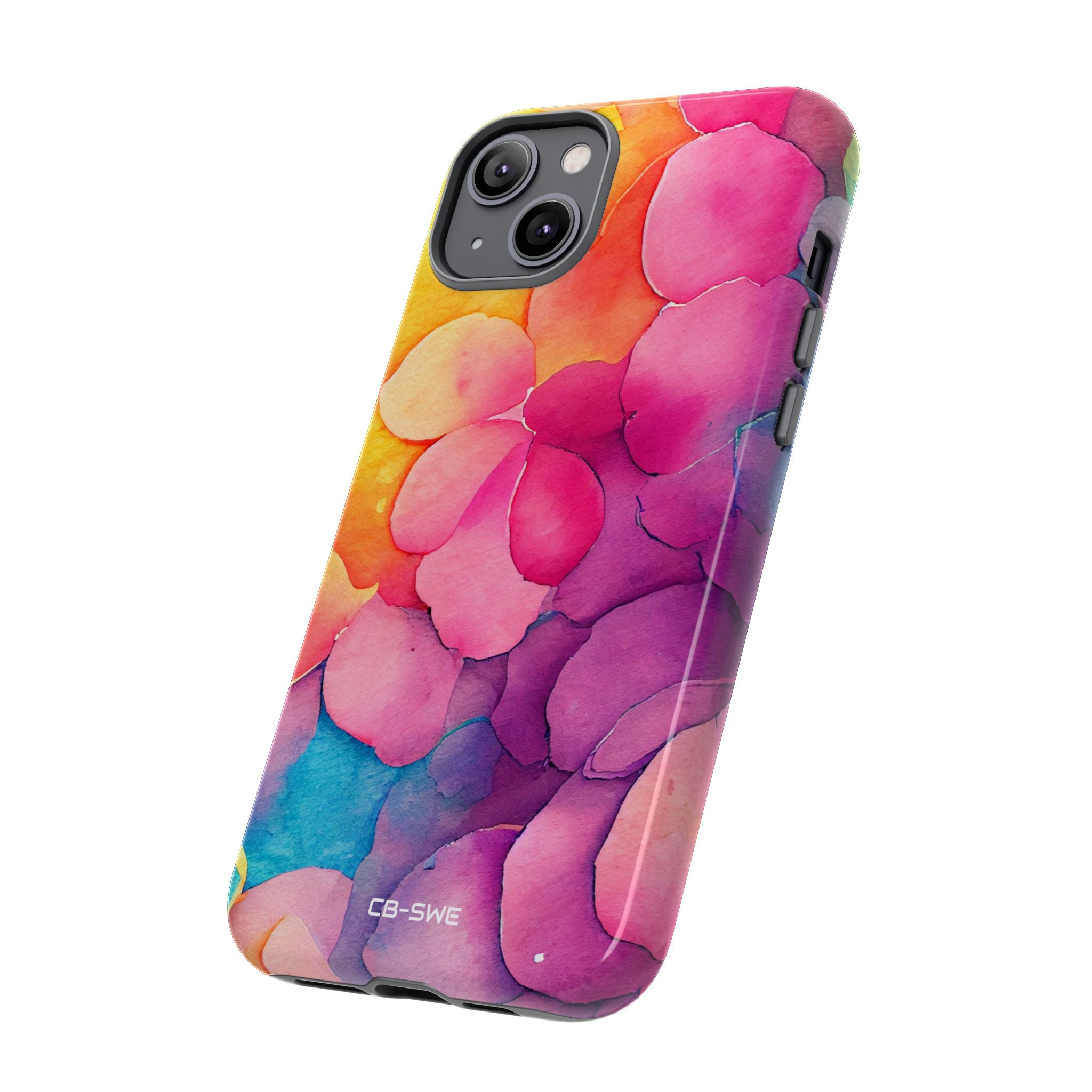 Vibrant Petal Fusion - iPhone Case